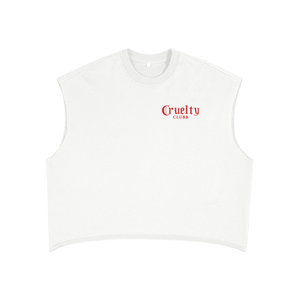 Cruelty Clubb Double Cruel French Terry Boxy Tank Top