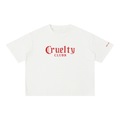 Cruelty Clubb Kara’s Heart Mineral Wash Boxy Cotton T-Shirt